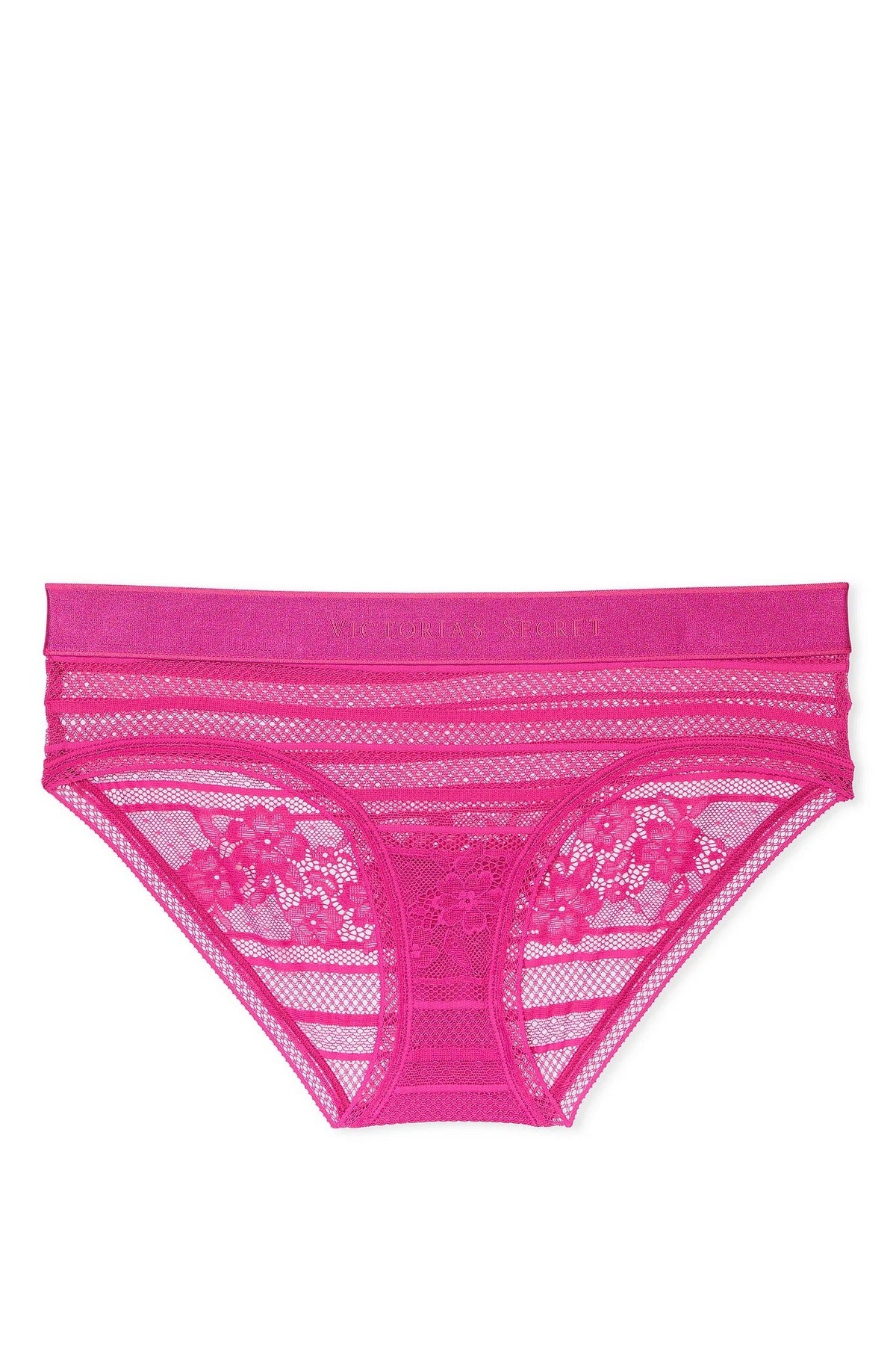 Кружевные трусики слип 850945759 pink