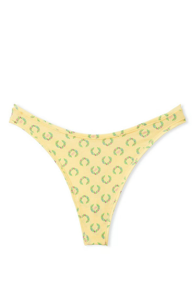Бавовняні трусики стрінги 872290500 yellow