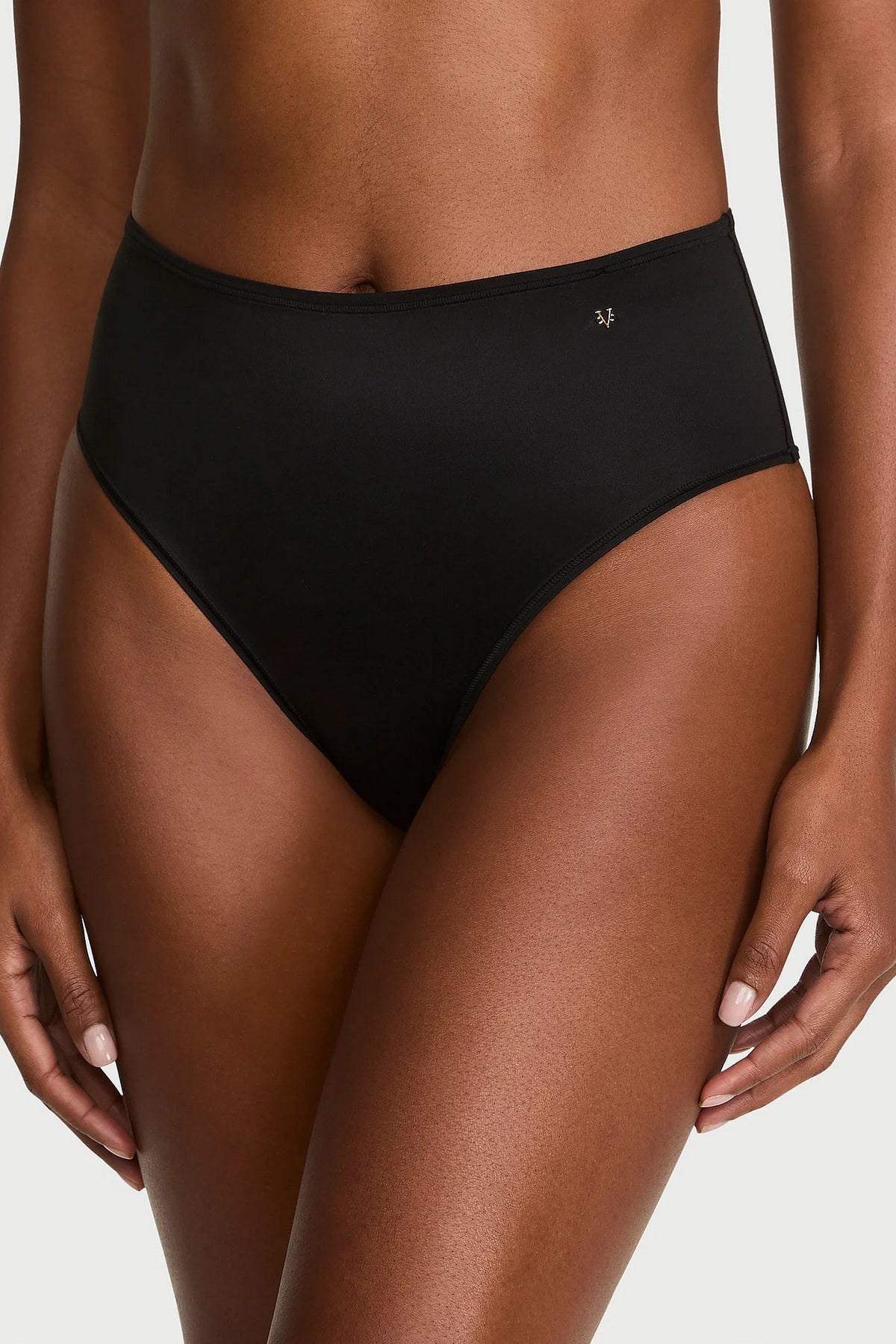 Високі трусики бразіліана 872903323 black Victoria`s Secret