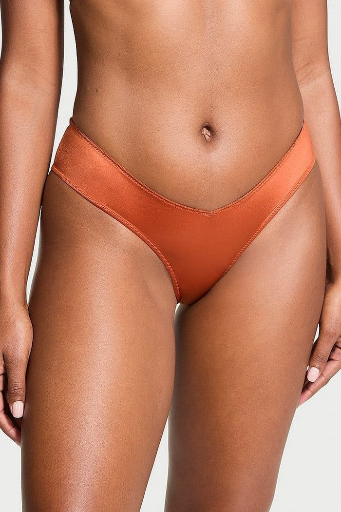 Гладкие трусики с ремешками 874092901 orange