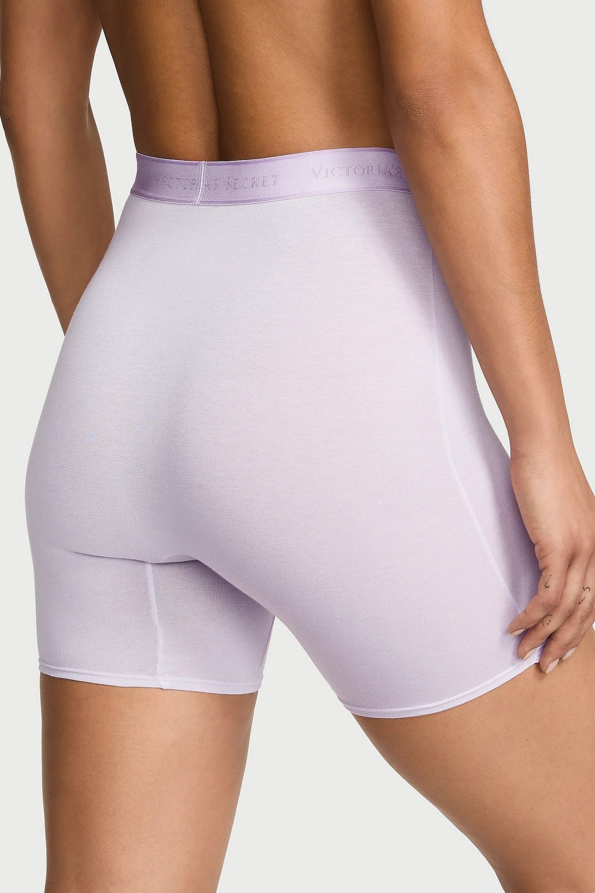 Бавовняні боксери 892142060 lilac Victoria`s Secret вигляд ззаду