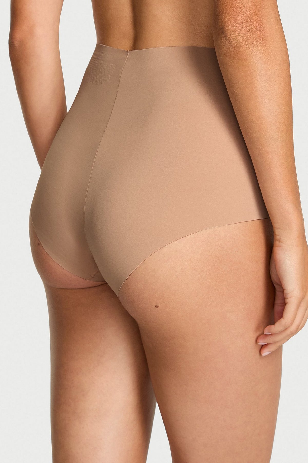 Безшовні трусики 898693139 (5 ​​шт.) Victoria`s Secret бежевий