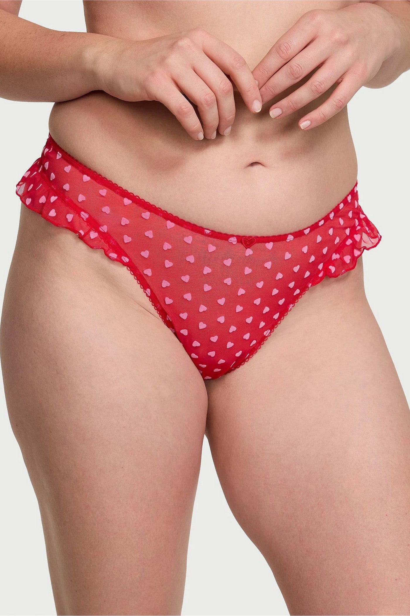 Трусики с сердечками 905832147 red