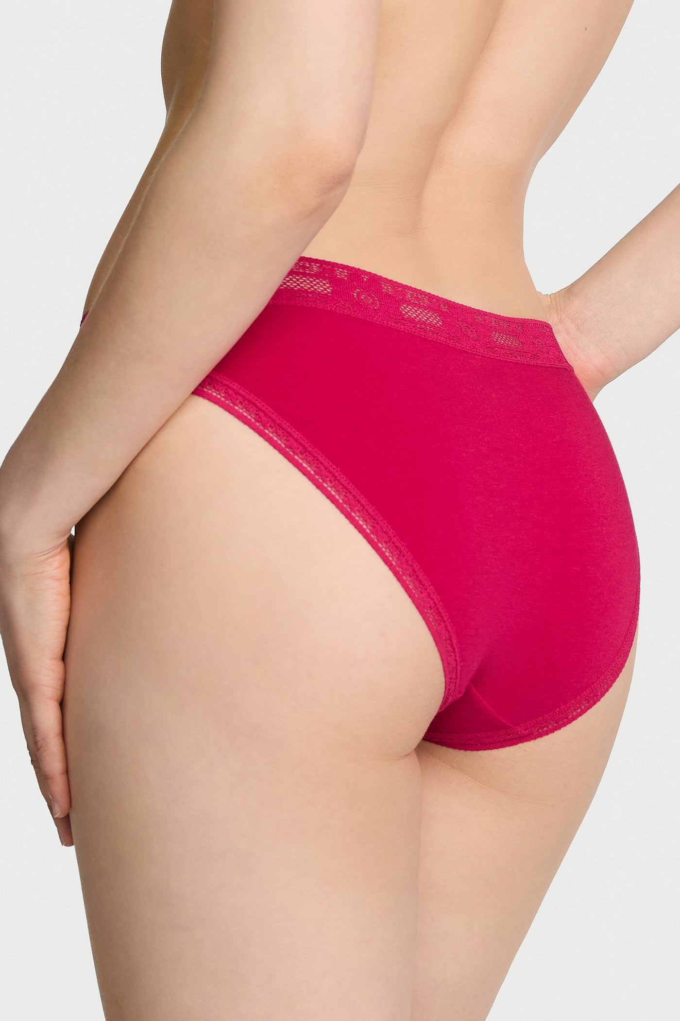 Бавовняні трусики сліпи 91323471 pink Victoria`s Secret
