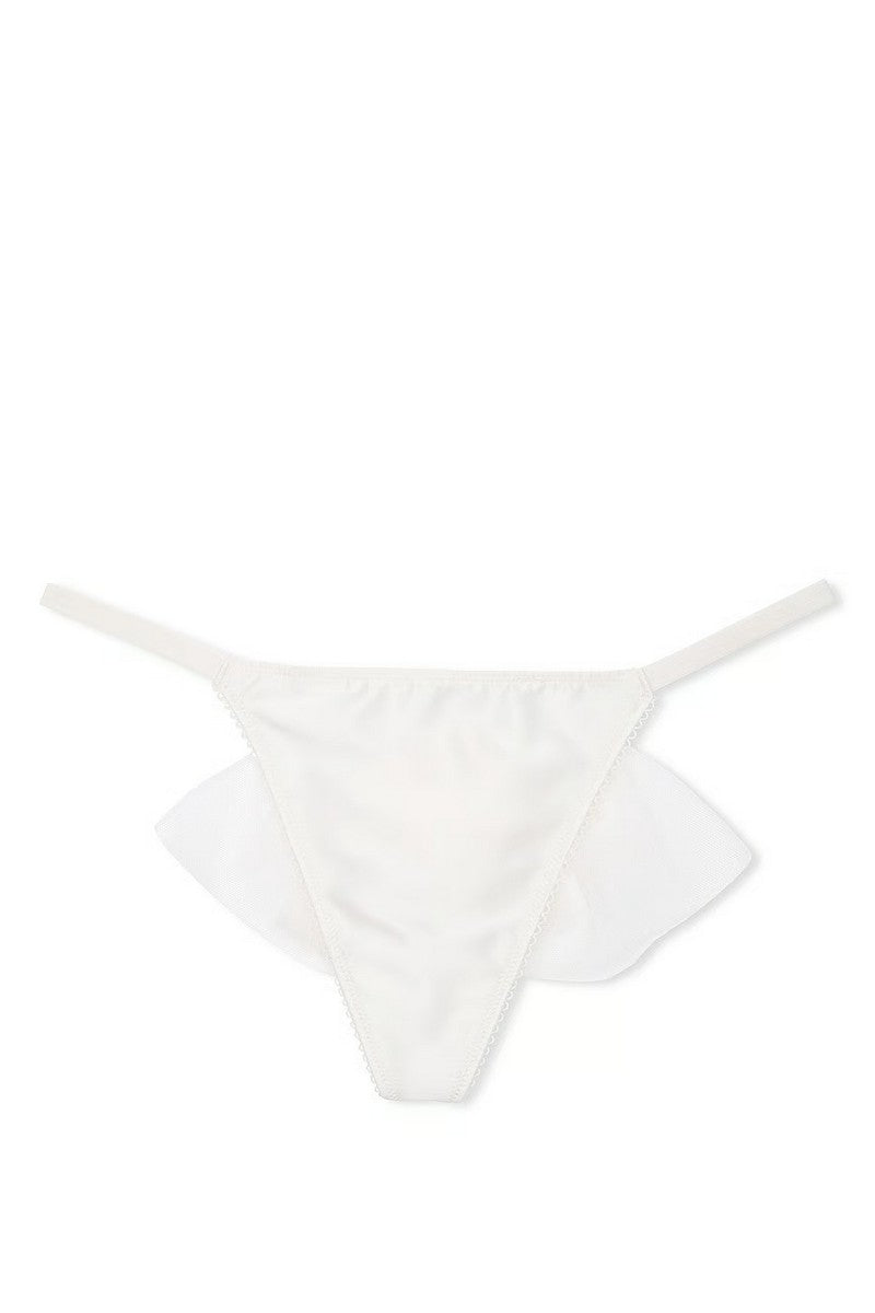 Трусики стрінги з бантом 921597035 white