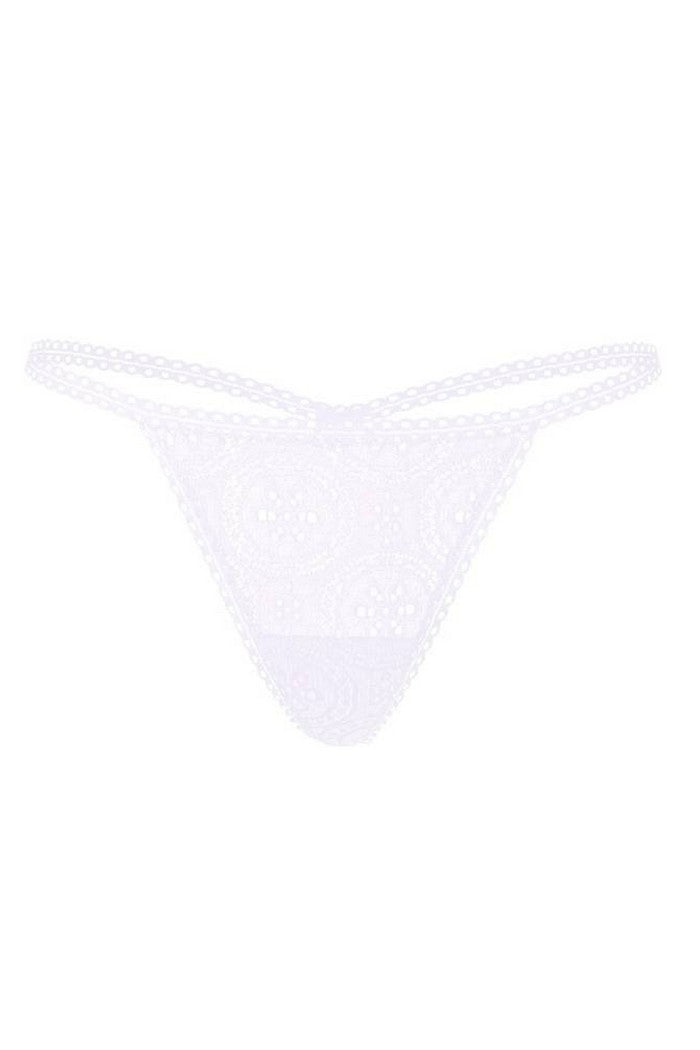 Кружевные трусики стринг 929215087 lilac