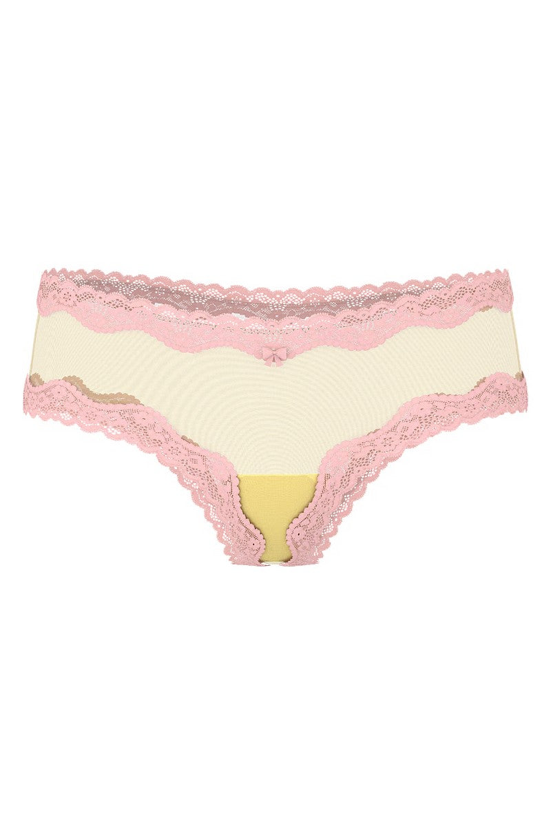 Шортики из микросетки 953930348 yellow