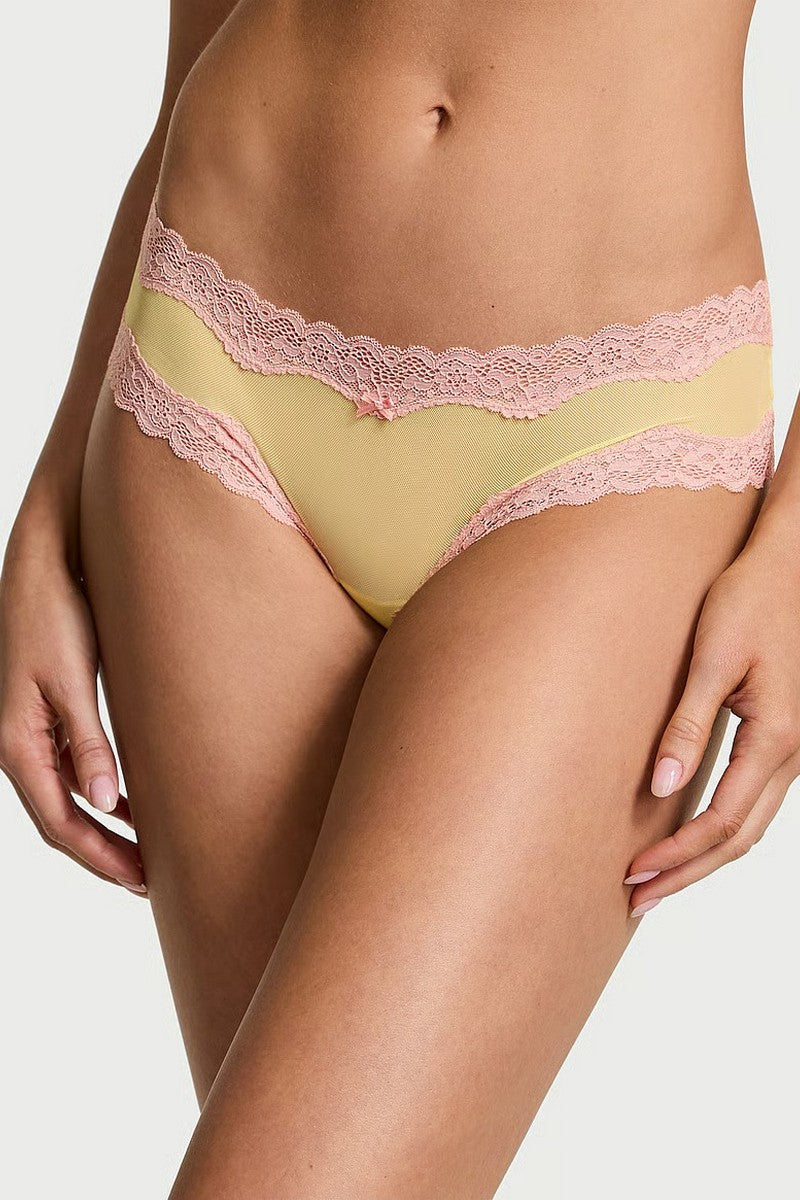 Шортики из микросетки 953930348 yellow