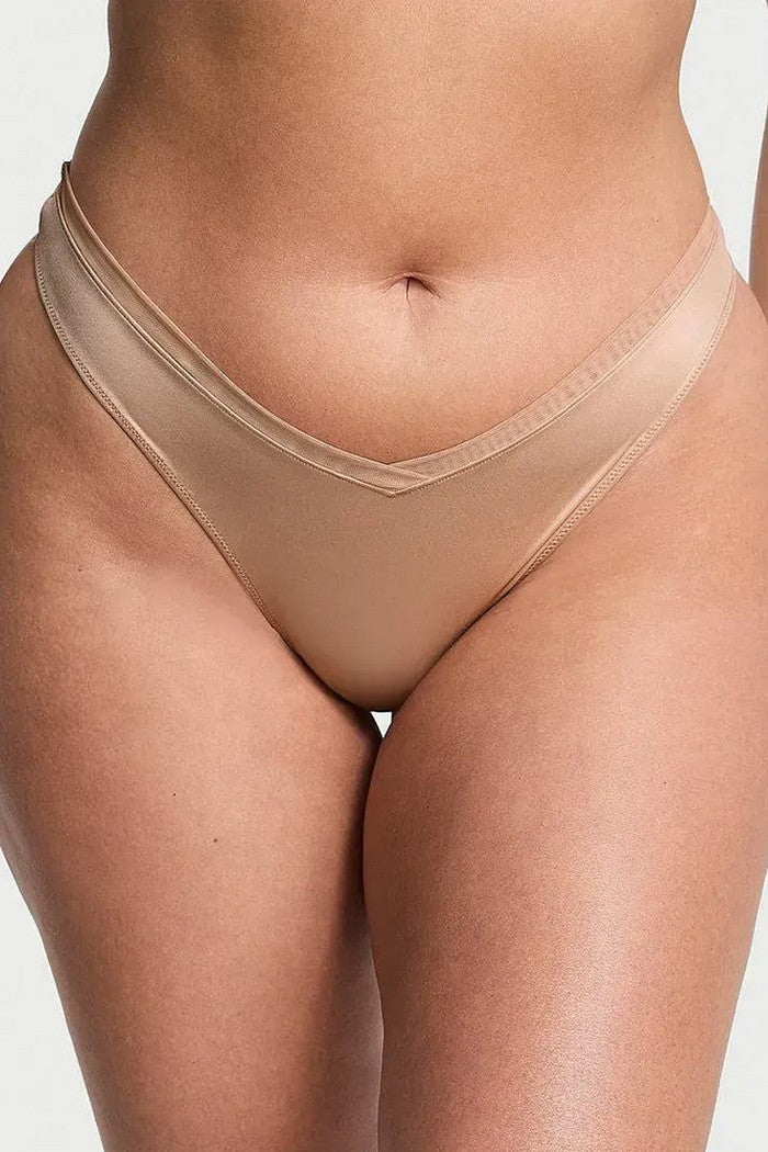 Трусики стринг с ремешками 98037349 beige