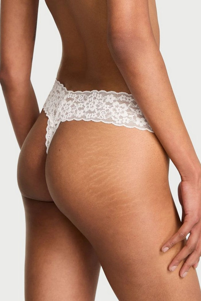 Кружевные трусики стринг 985243792 milk