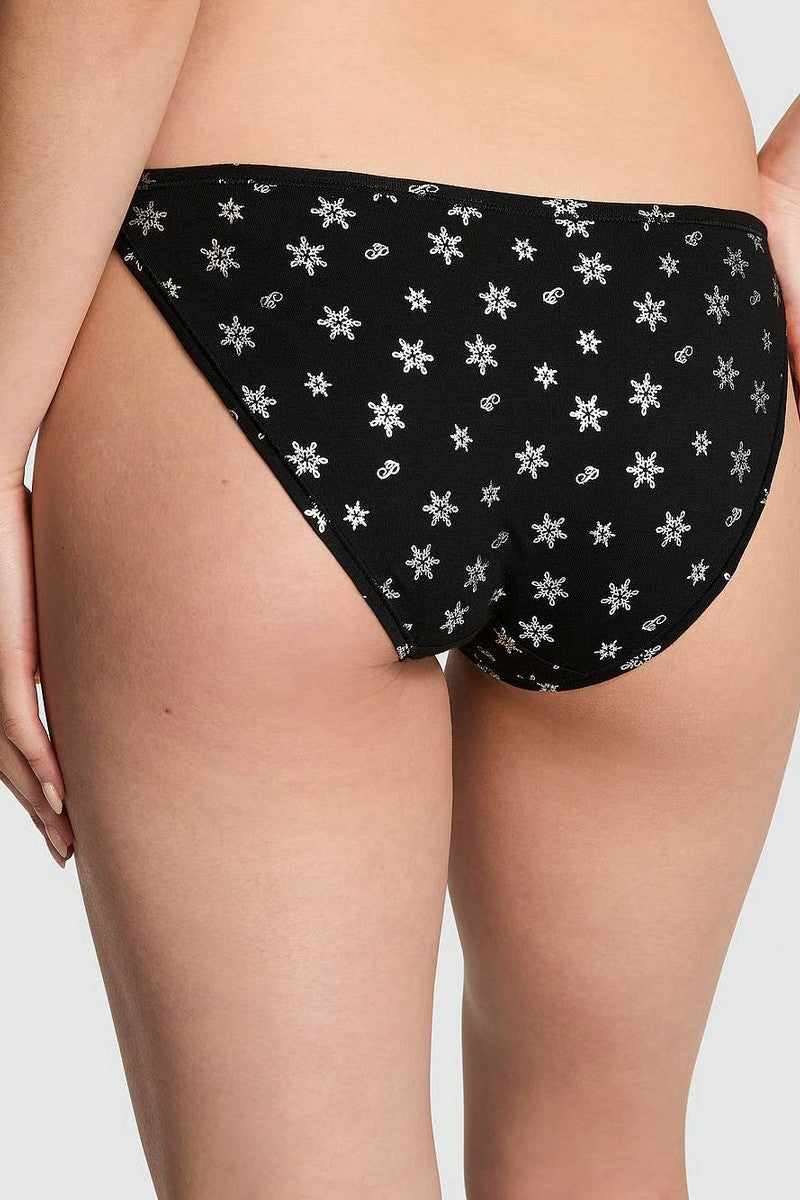 Трусики бикини с принтом 99492320 black