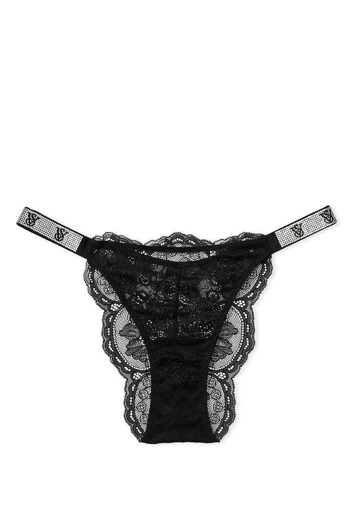 Трусики танга со стразами 995496720