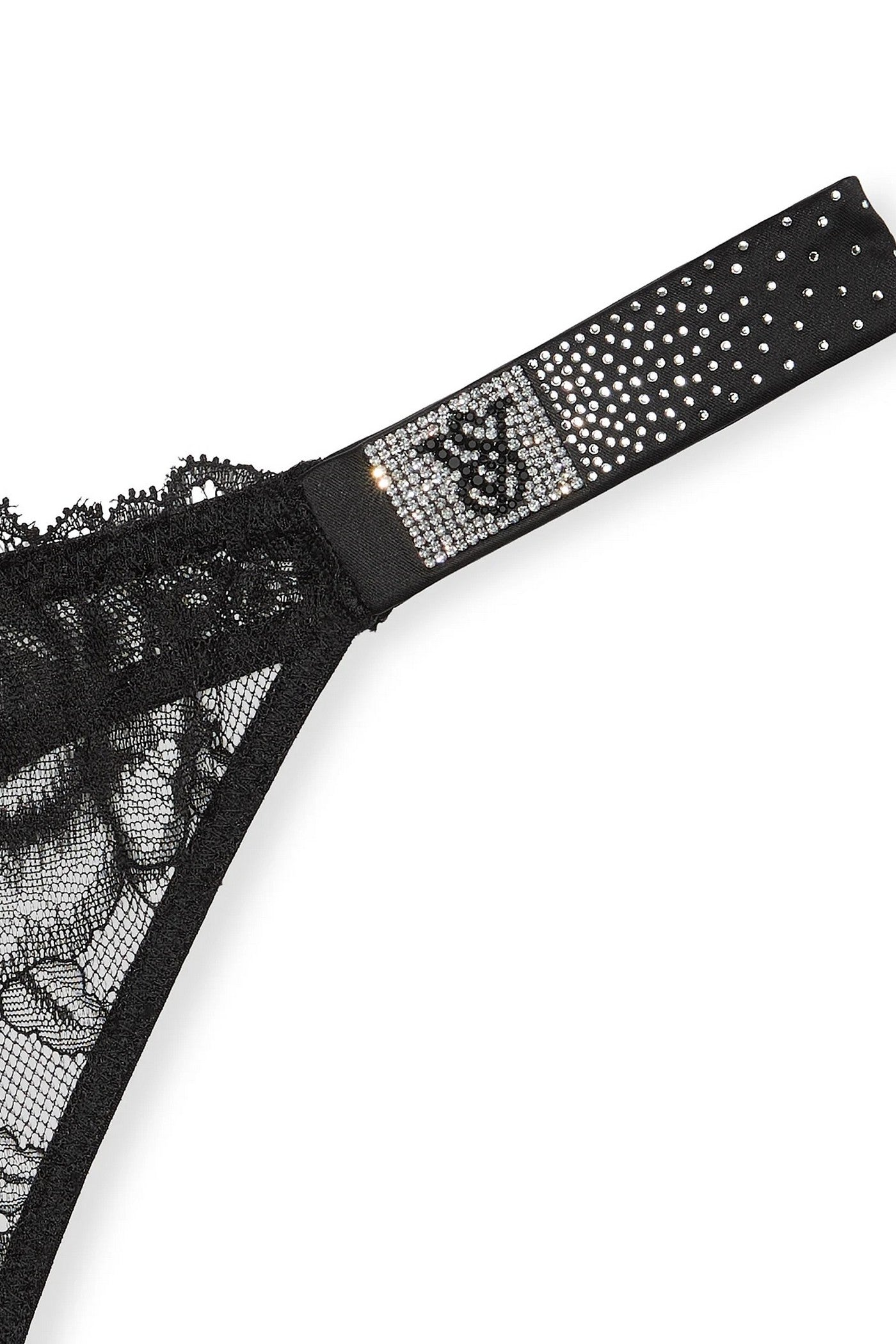 Трусики стрінги зі стразами 996175948 black