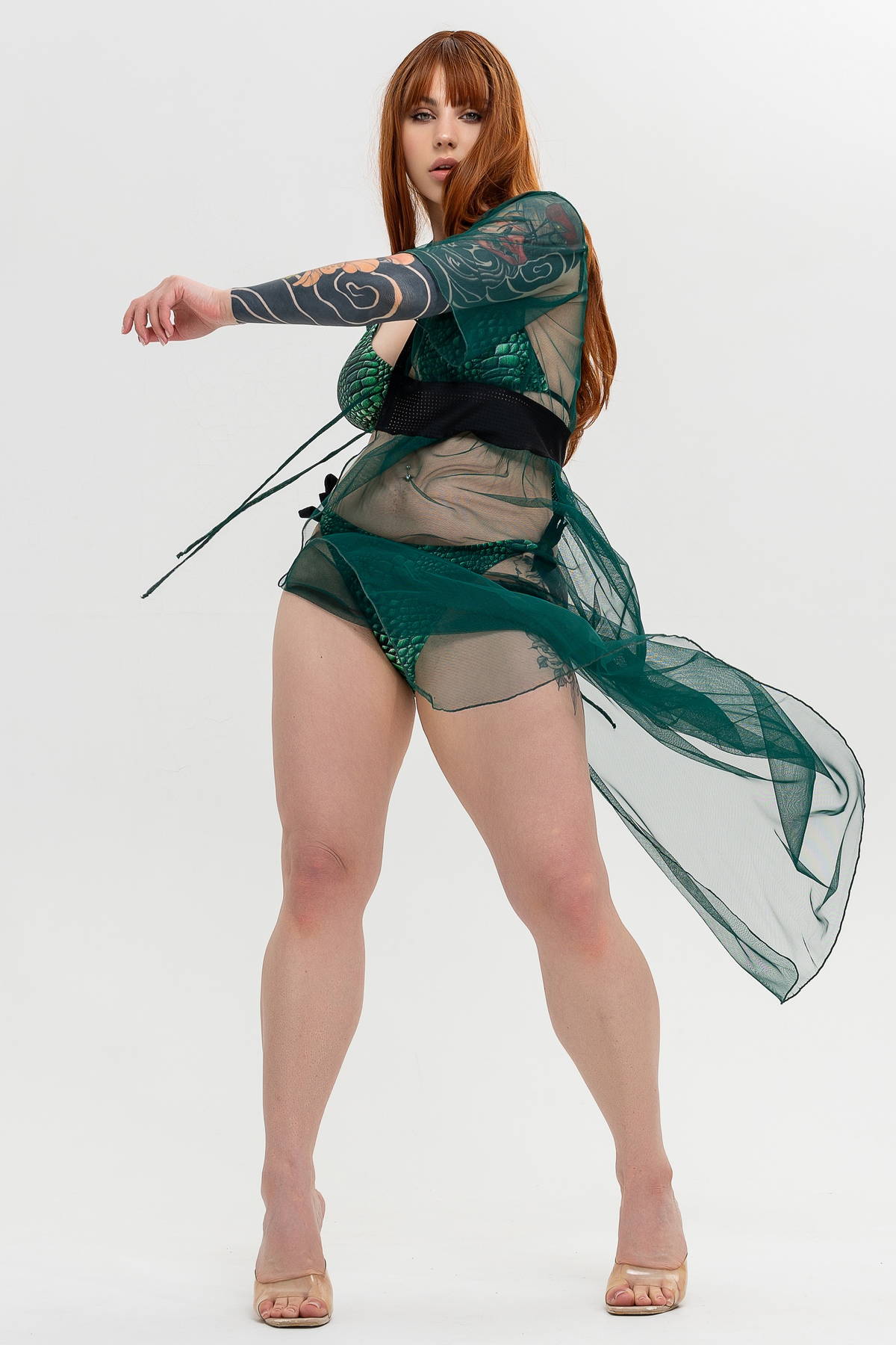 Пляжная туника с защитой SPF30 Flame PR3-C45