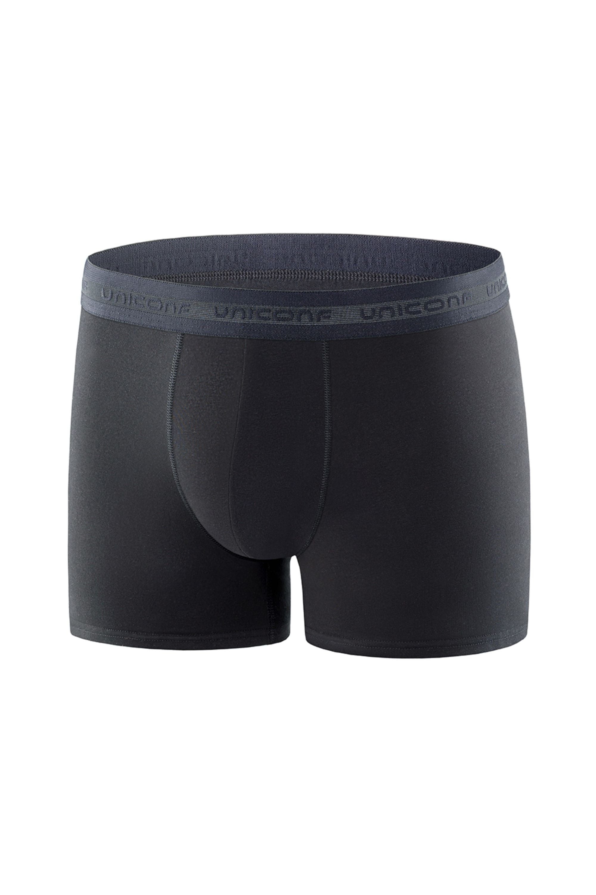 Мужские трусы шорты из хлопка UBB08 black (3 шт.)