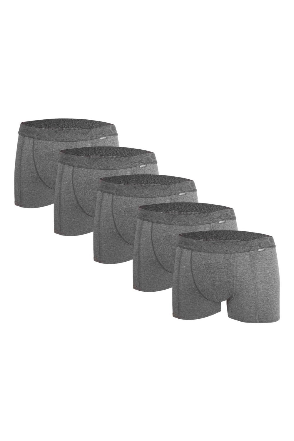 Мужские трусы шорты из хлопка UBB116 anthracite (5 шт.)