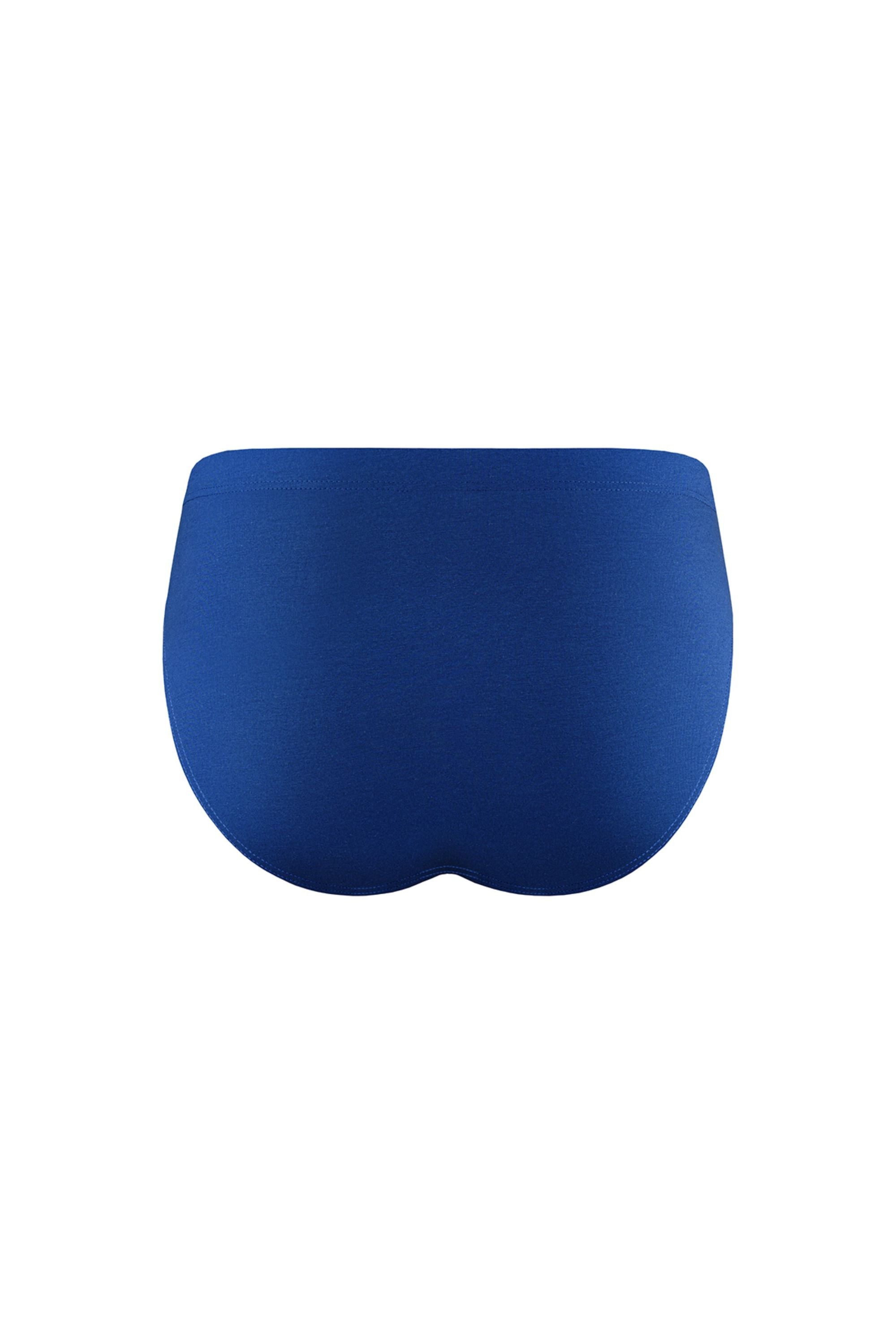 Мужские хлопковые трусы слип UPB41 dark blue