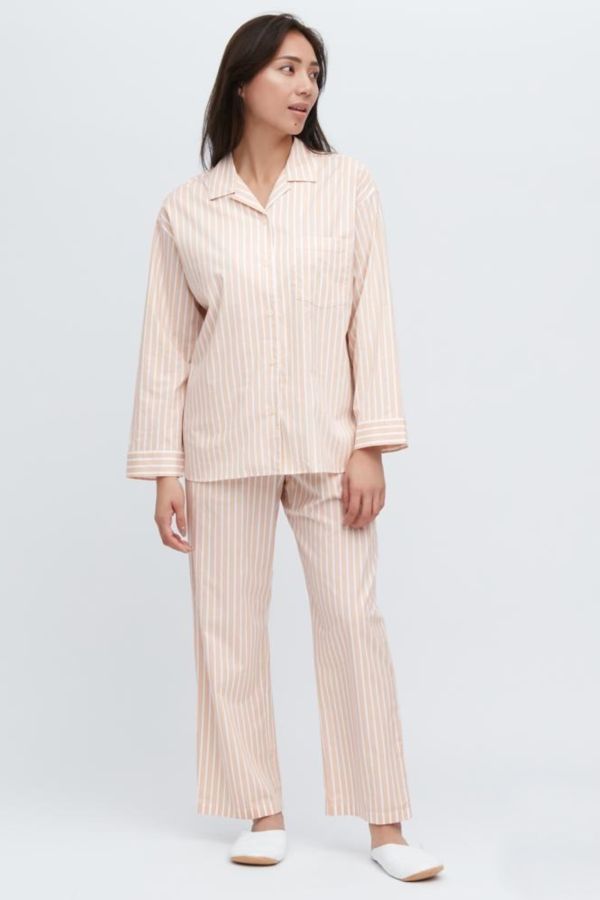 Пижама в полоску 207782229 orange