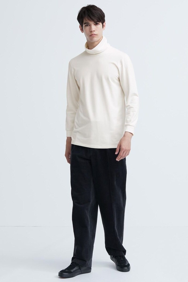 Мужской хлопковый термолонгслив 4424478 white