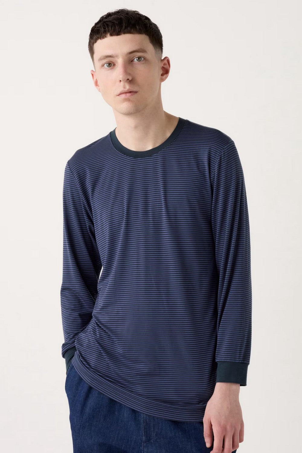 Мужской термолонгслив 558565898 blue