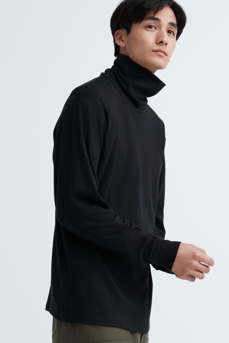 Мужской термолонгслив 913597292 black