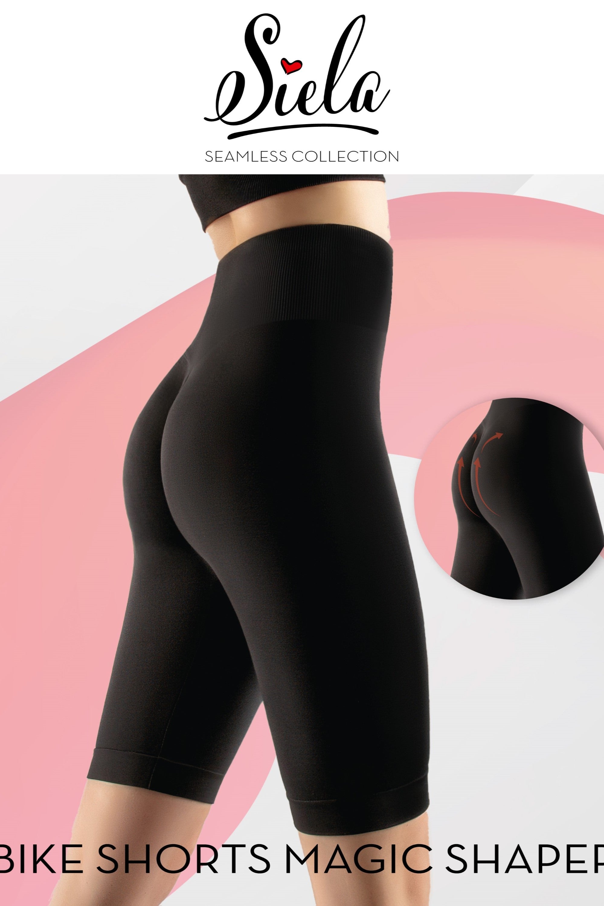 Велосипедки с пуш-ап эффектом Bike Shorts Magic Shaper