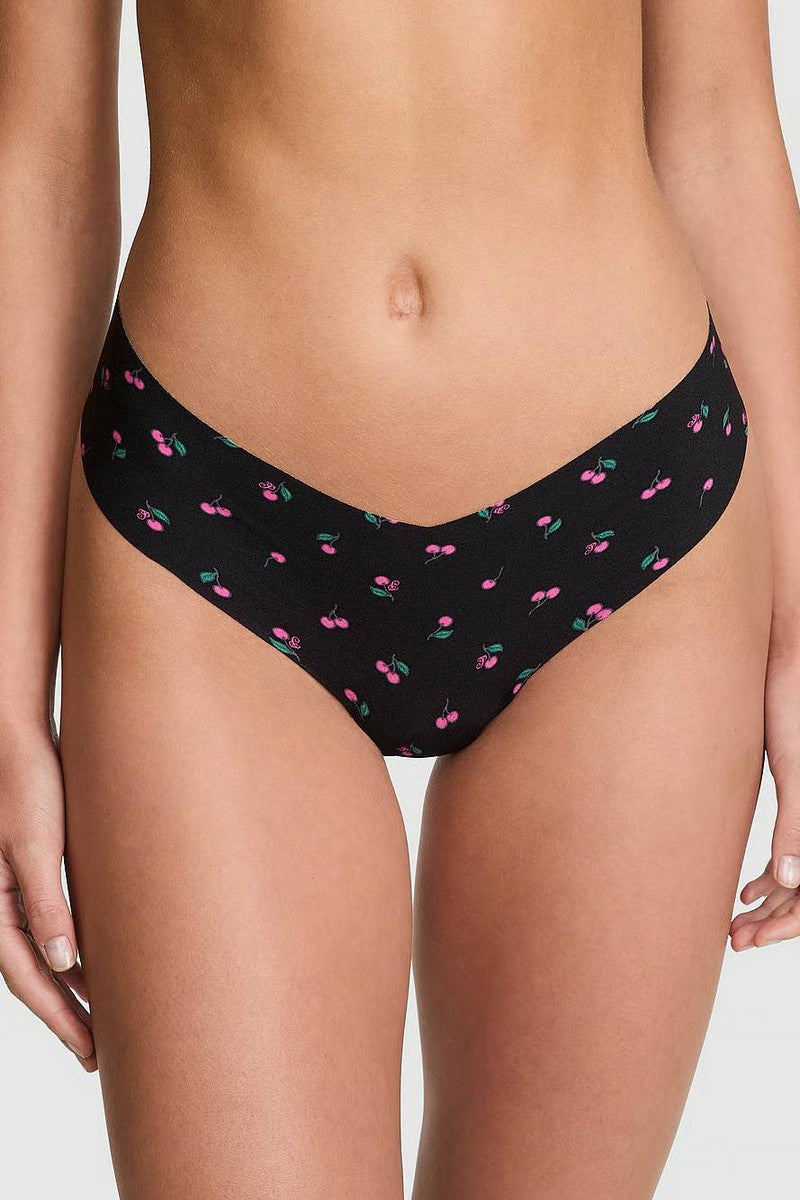 Безшовні трусики стрінги 115566343 Black Victoria`s Secret