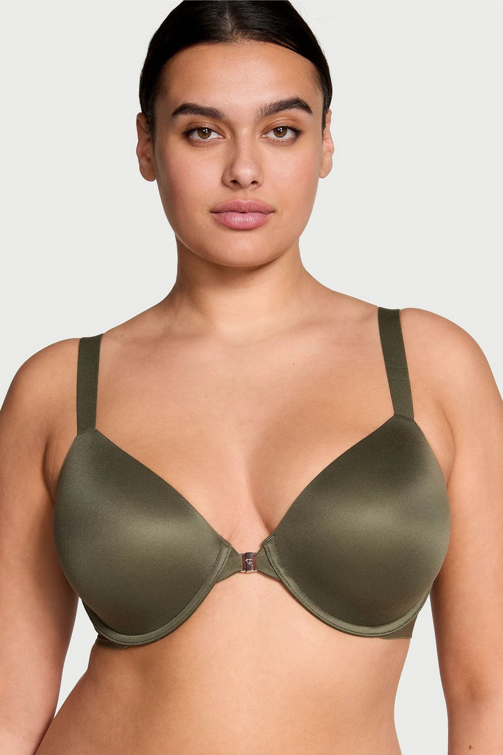 Бюстгальтер с застежкой спереди 125806744 green