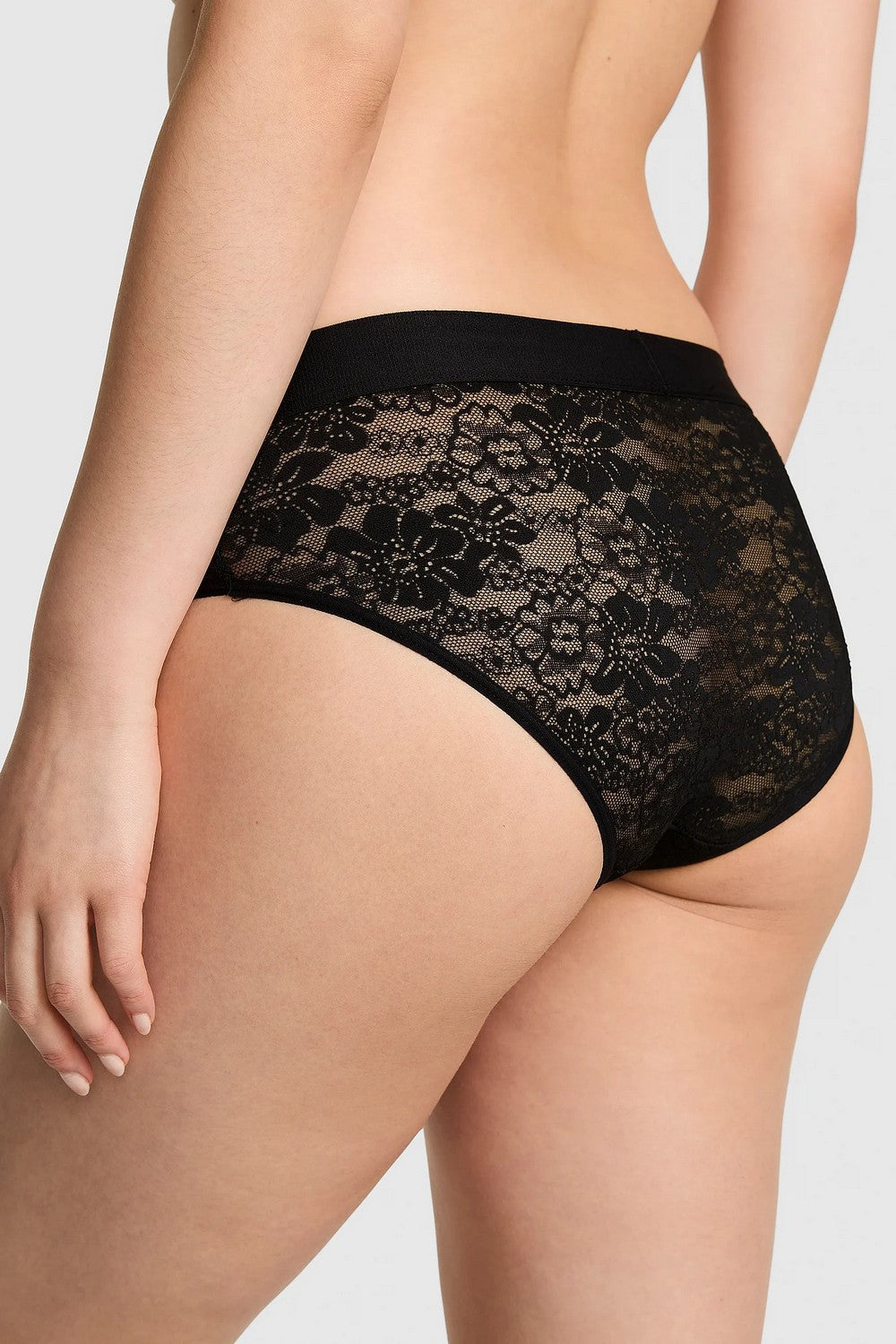 Мереживні трусики сліп 127971446 Black Victoria`s Secret