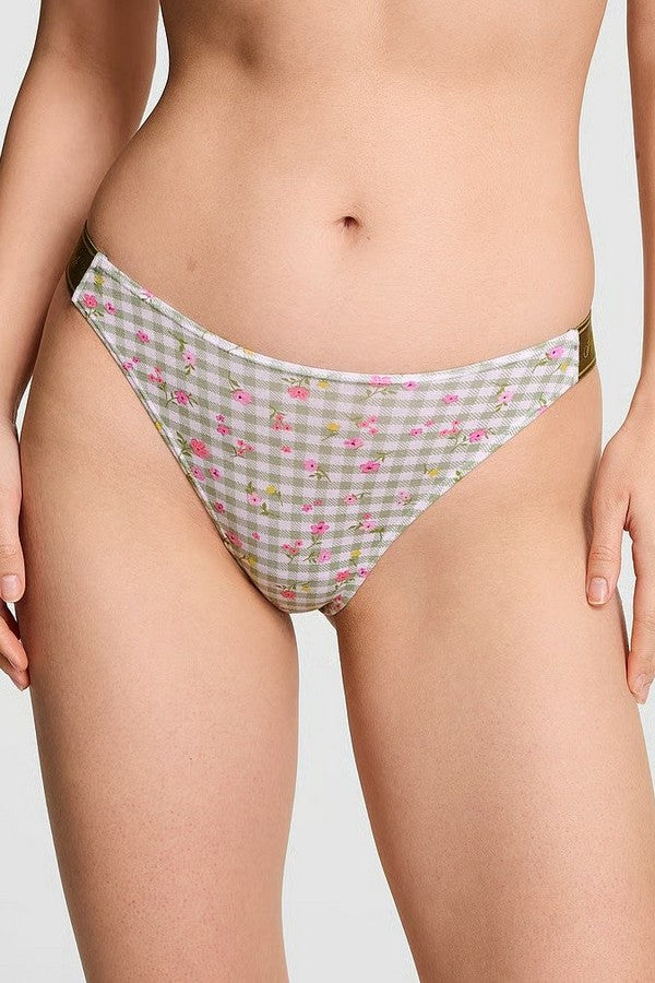 Бавовняні трусики стрінг 155064678 (5 шт.) multi Victoria`s Secret
