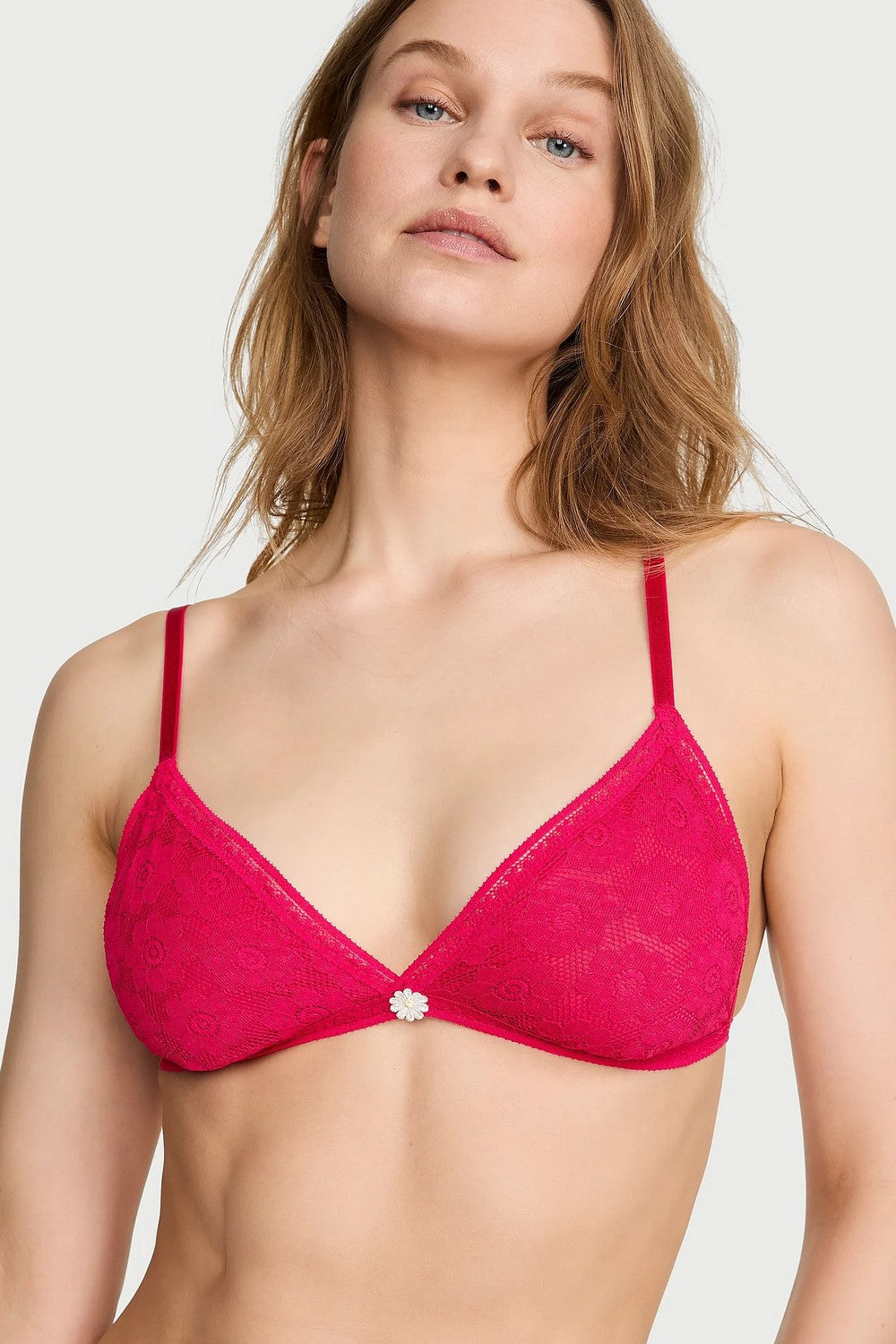 Бралет із мережива 177758491 pink Victoria`s Secret