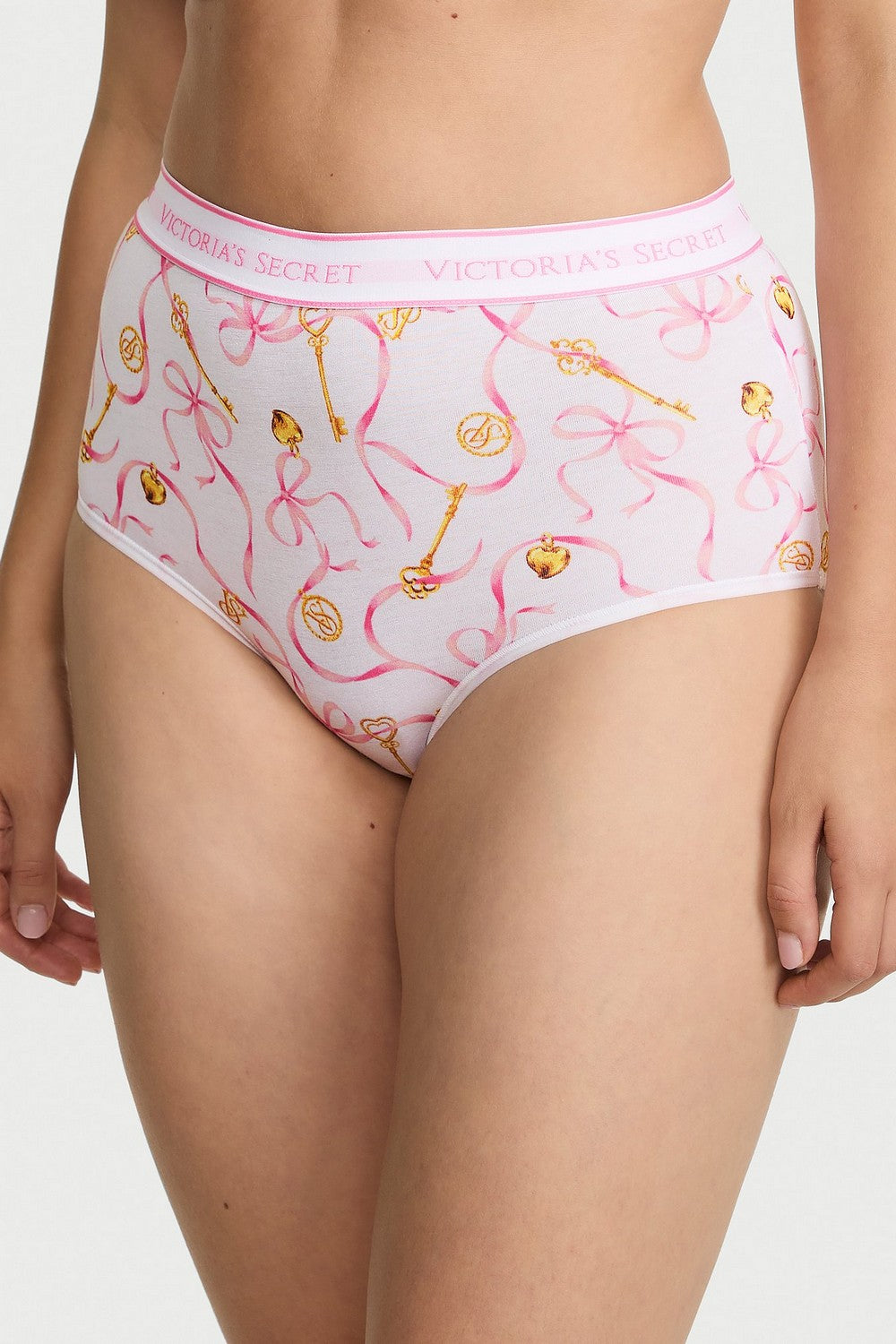 Бавовняні трусики сліп 180375651 (3 шт.) multi Victoria`s Secret