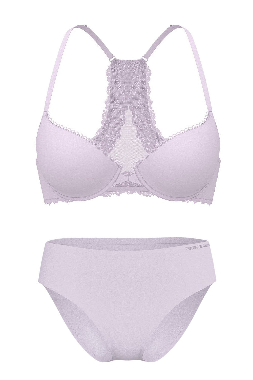Комплект білизни пуш-ап 189713146 lilac Victoria`s Secret