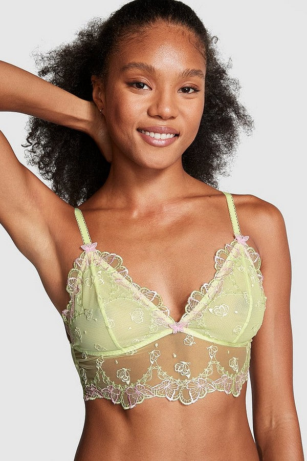 Комплект білизни з вишивкою 1922520 light green