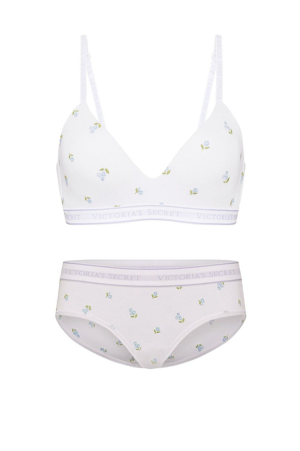 Хлопковий комплект білизни 192587480 white Victoria`s Secret