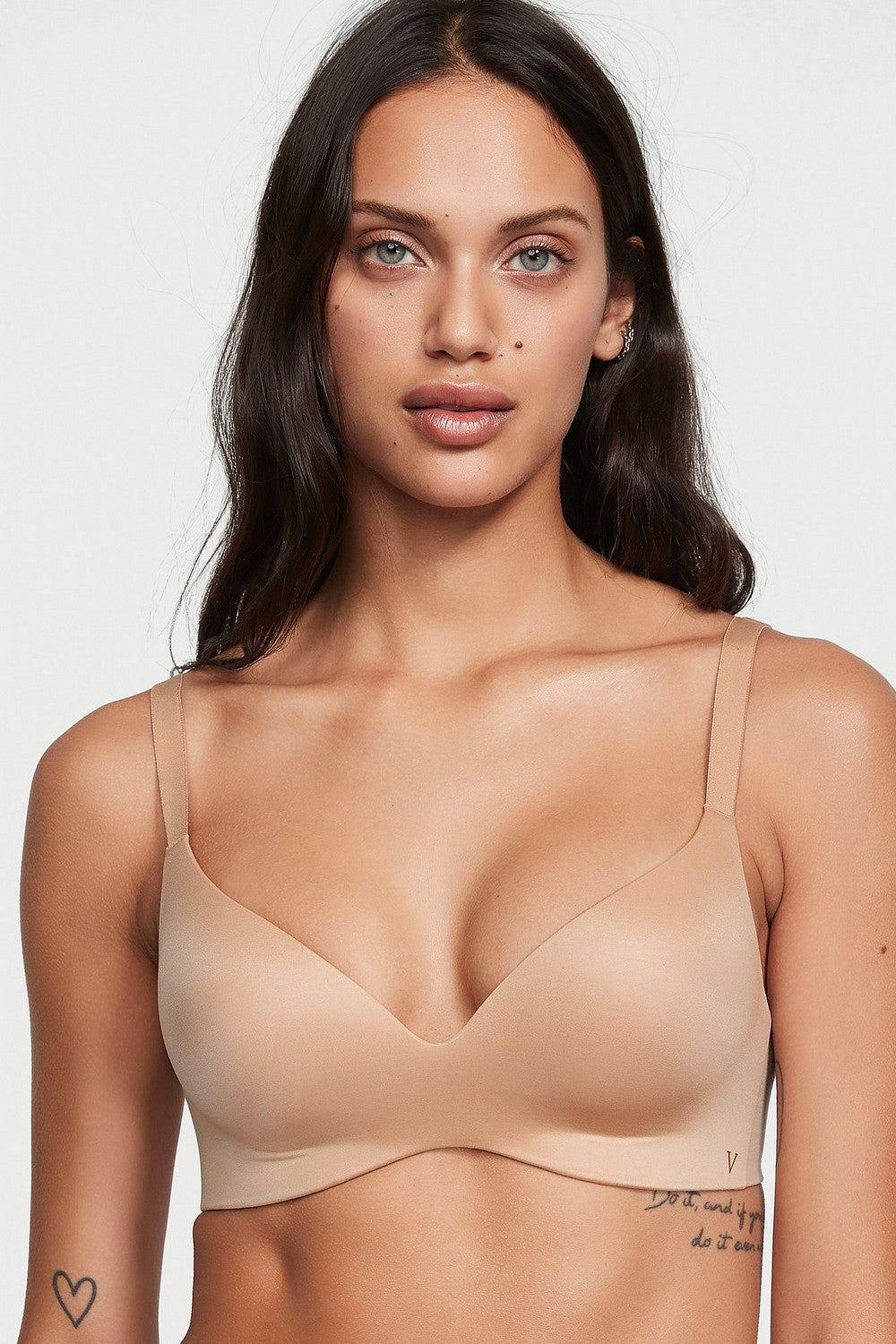 Безшовний комплект білизни 195219323 beige Victoria`s Secret