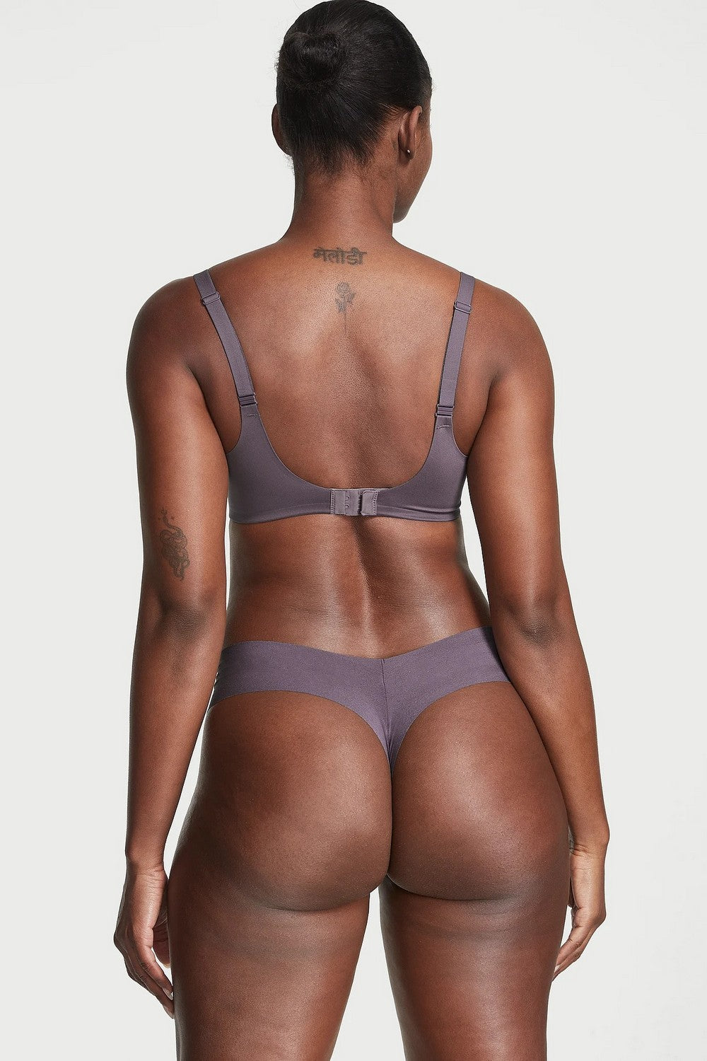Безшовні трусики стрінги 203749828 gray