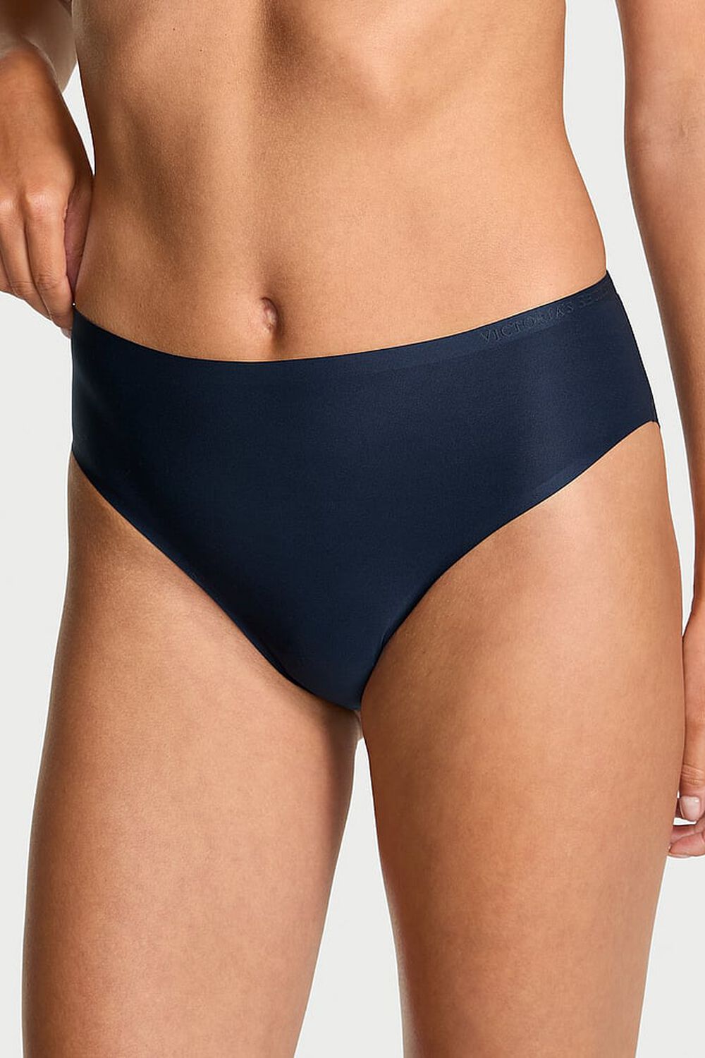 Безшовні трусики сліп 209101744 blue Victoria`s Secret