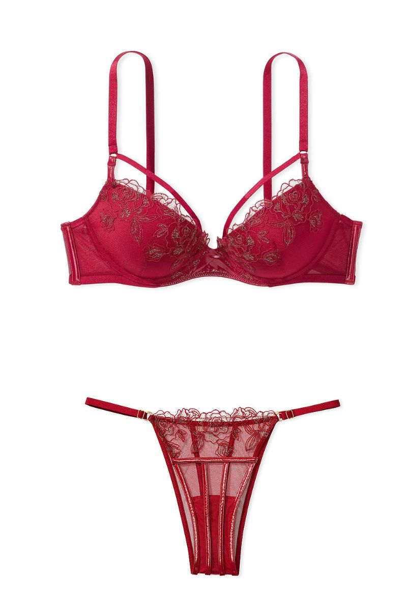 Комплект білизни пуш-ап 221454408 red