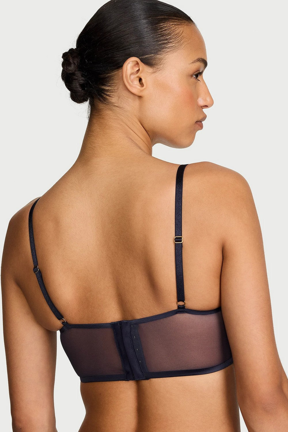 Комплект білизни з ремінцями 222075526 blue Victoria`s Secret
