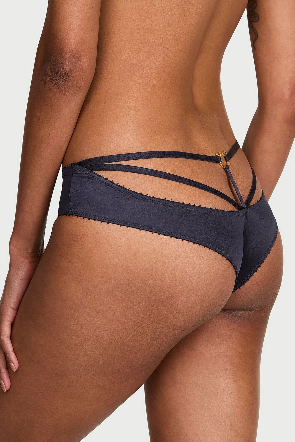 Комплект білизни з ремінцями 222075526 blue Victoria`s Secret