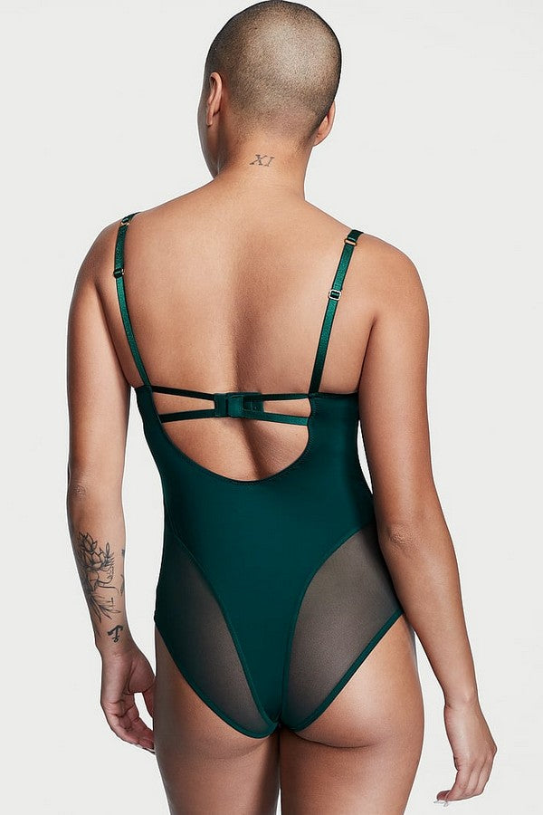 Боді-сліп зі шнурівкою 242274851 green