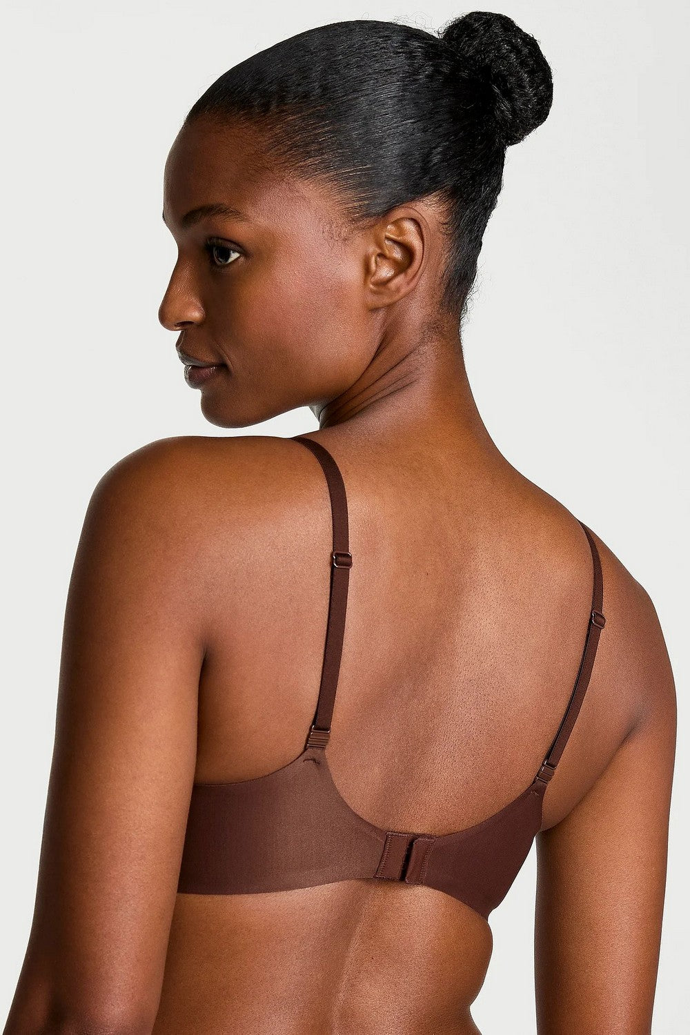 Бюстгальтер на кісточках 249135637 brown Victoria`s Secret спина
