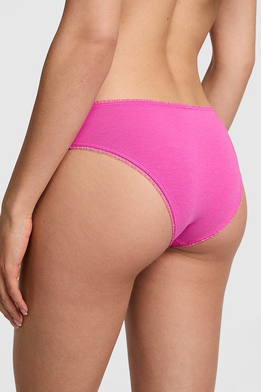 Бавовняні трусики сліп 259003739 pink Victoria`s Secret