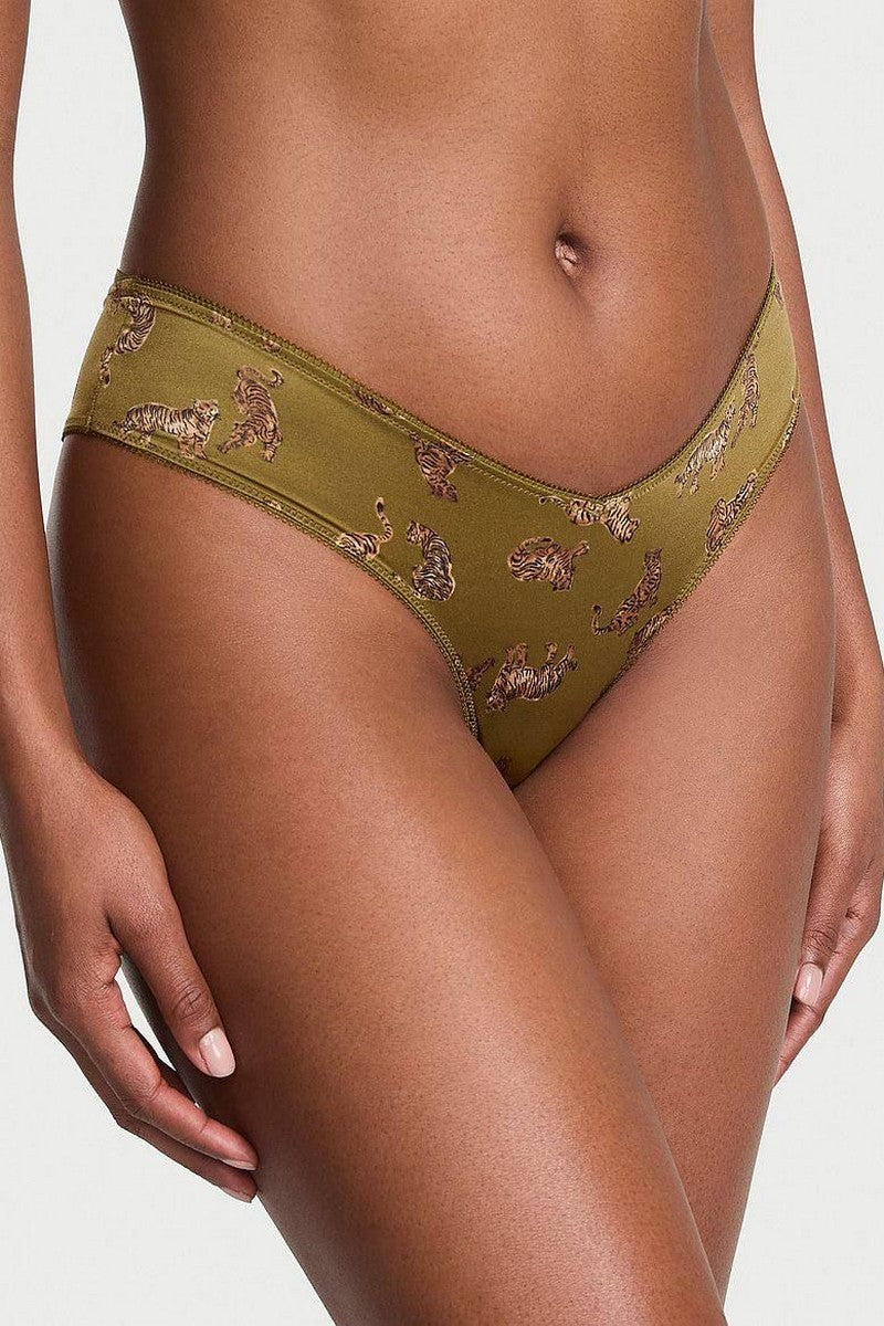 Трусики бразиліана з ремінцями 274338995 green Victoria`s Secret