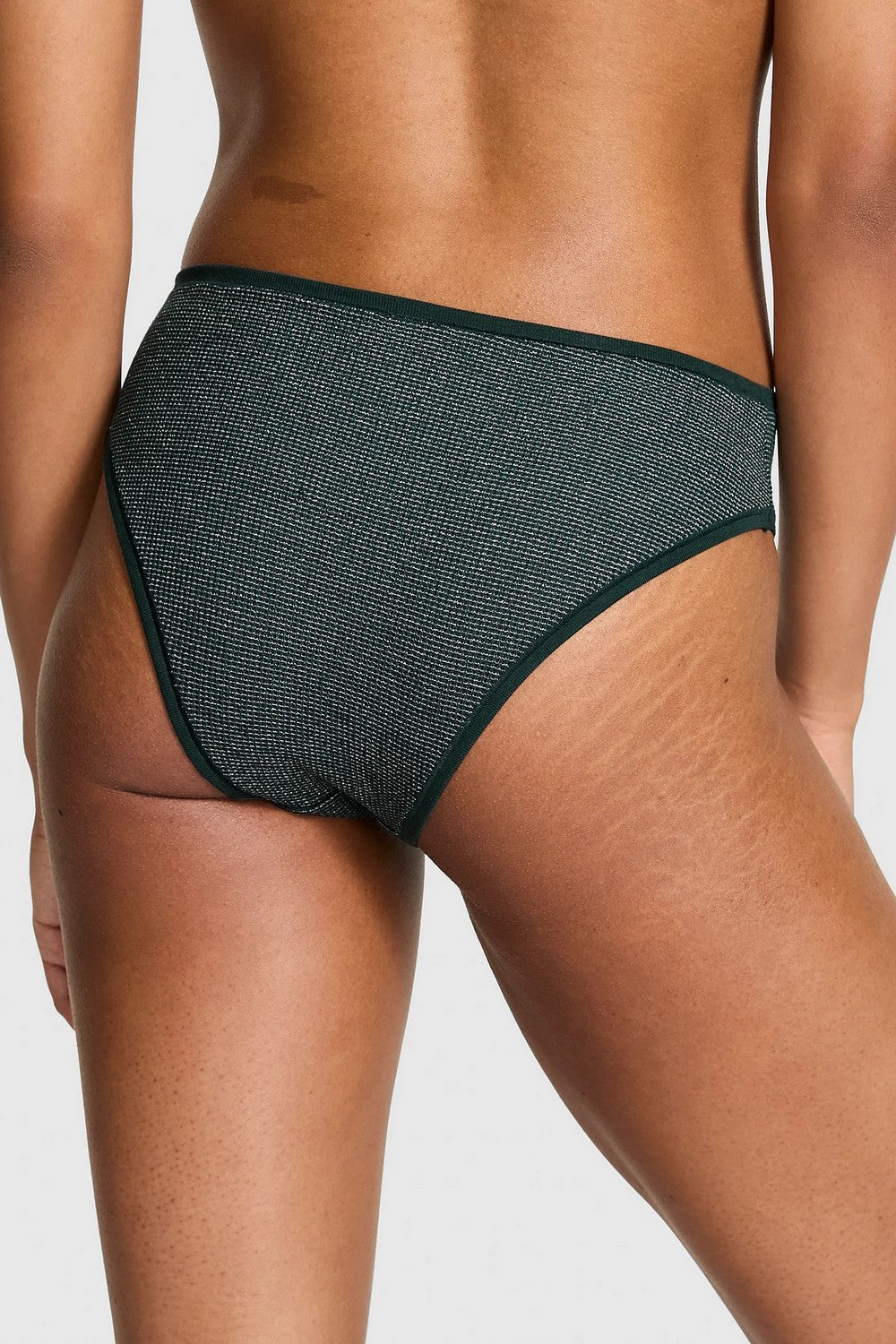 Блискучі трусики сліп 282034864 green Victoria`s Secret спина