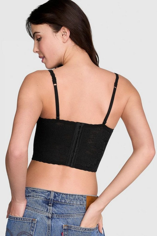 Комплект білизни з корсетом 284390178 black