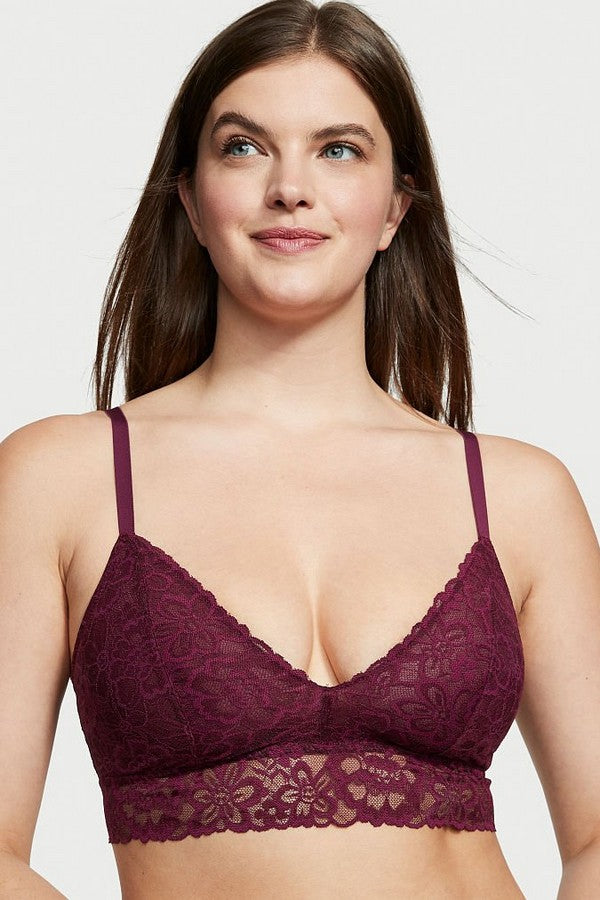 Мереживний комплект білизни 284724046 burgundy