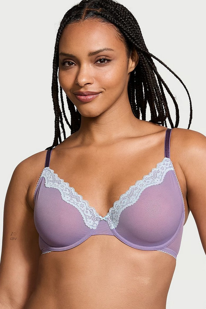 Комплект білизни з мікросітки 311951071 lilac