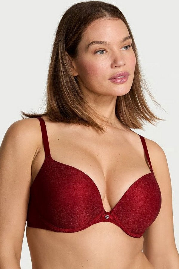Блискучий комплект білизни 321895414 red Victoria`s Secret